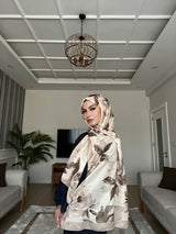 Azalea Soft Şal-Bej/Kahverengi