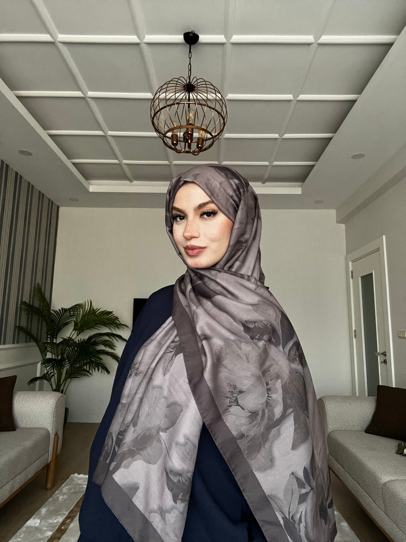 Azalea Soft Şal-Koyu Vizon