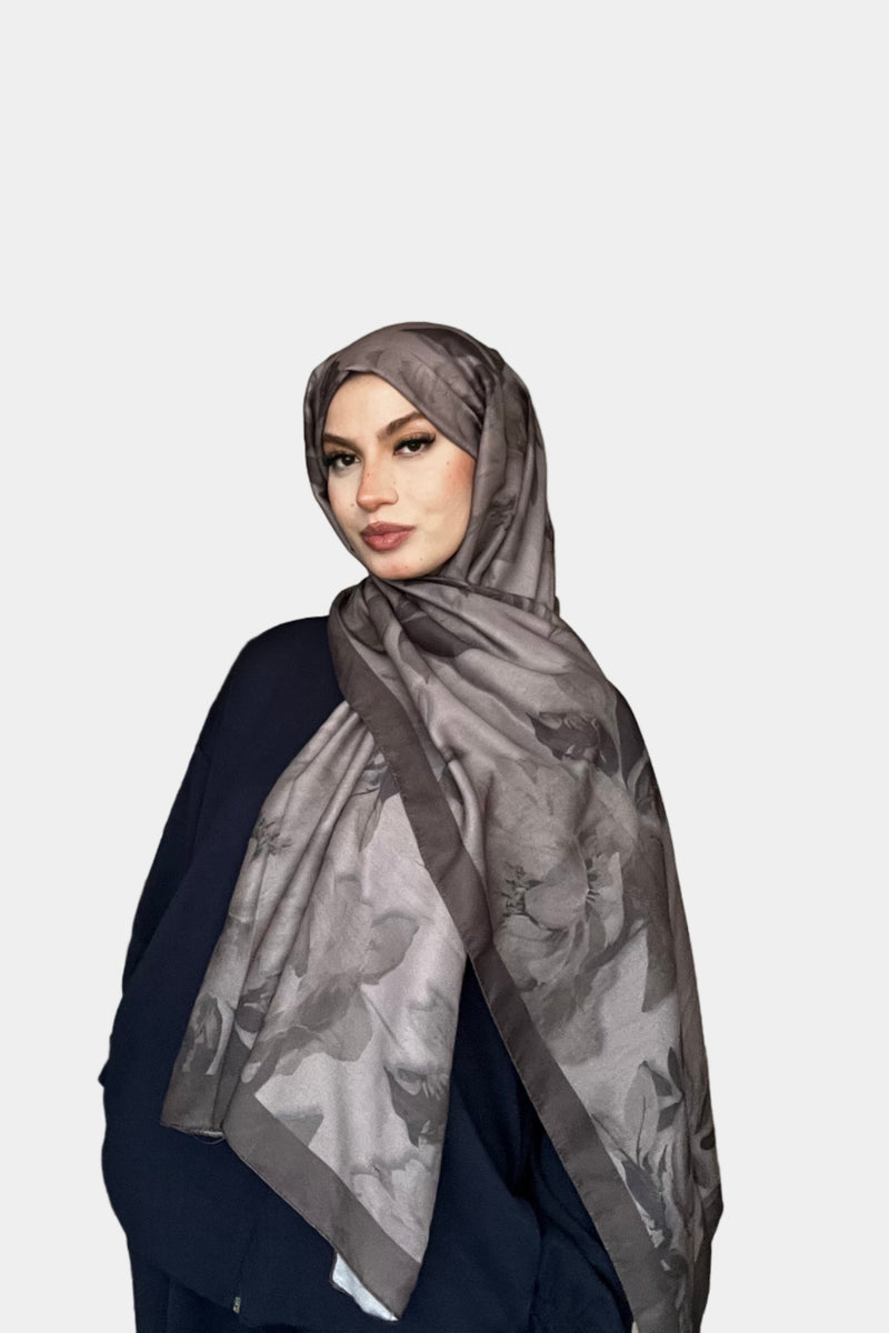 Azalea Soft Şal-Koyu Vizon