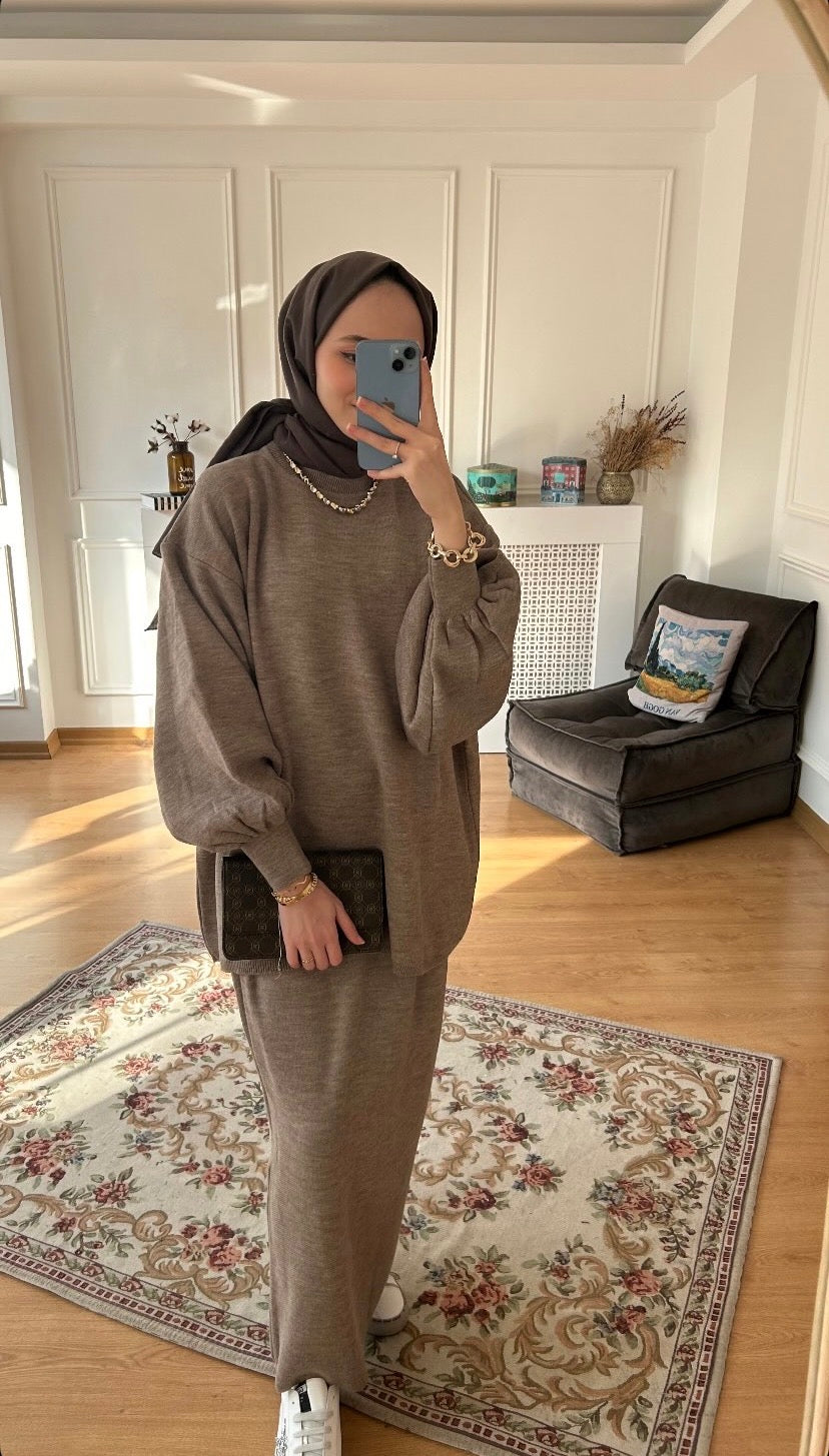 Lorey Etekli Triko Takım