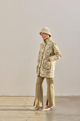 Kapitone Desenli Mont