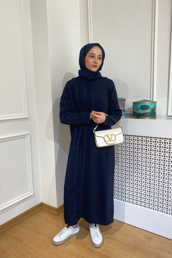 Merserize Soğuk İplik Elbise