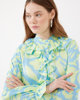 Patı Volanlı Elbise