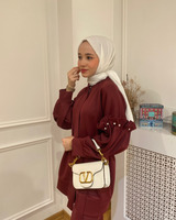 Kolları İnci Detaylı Scuba Takım