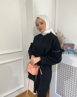 Kolları İnci Detaylı Scuba Takım