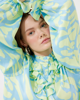 Patı Volanlı Elbise