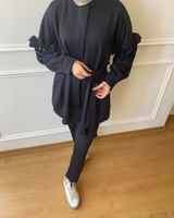 Kolları İnci Detaylı Scuba Takım