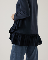 İki İplik Fırfırlı Sweat