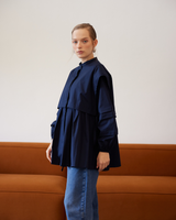 Yelekli Poplin Gömlek