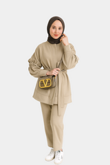 Kolları İnci Detaylı Scuba Takım