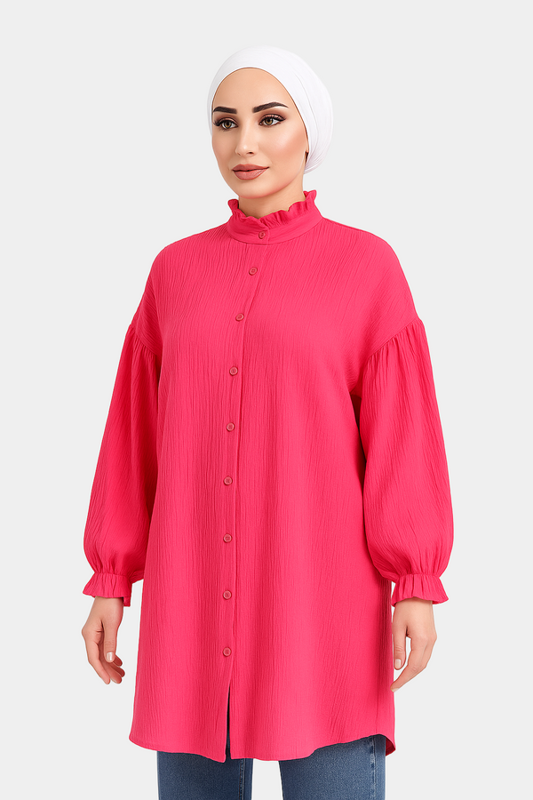 Bürümcük Krinkıl Gömlek