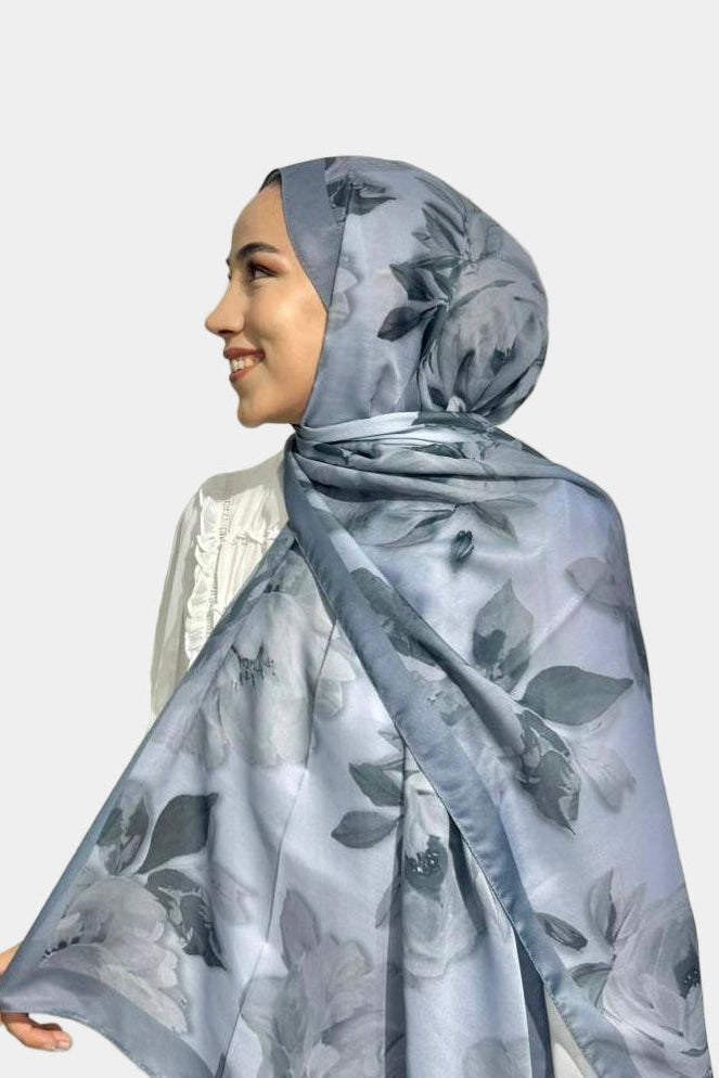 Azalea Soft Şal-Petrol Mavisi