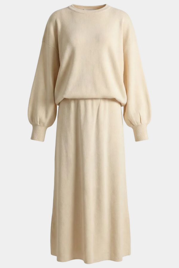 Lorey Triko Etekli Takım - Bej